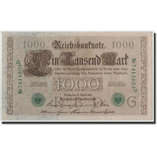 Germany, 1000 Mark, 1910, KM:45b, 1910-04-21, UNC(63)