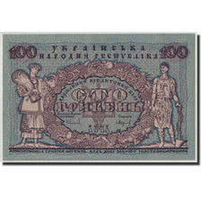 Billete, 100 Hryven, 1918, Ucrania, KM:22a, UNC
