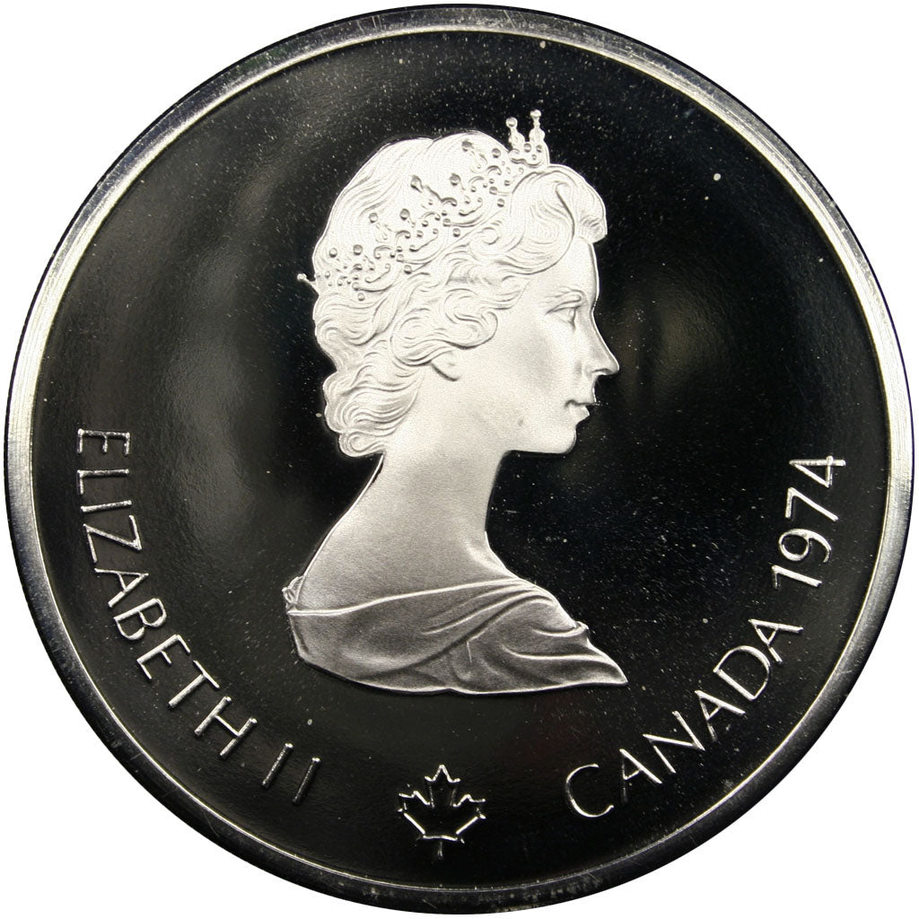 Coin, Canada, Elizabeth II, 10 Dollars, 1974, Ottawa, MS(63), Silver