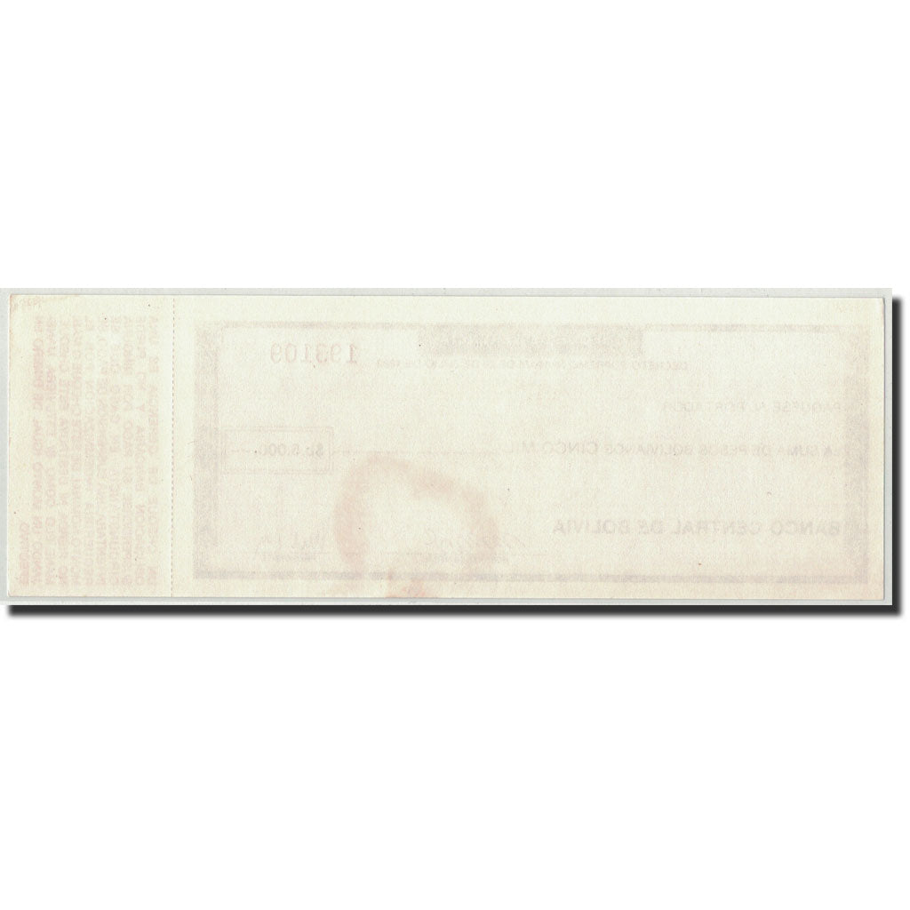 Bolivia, 5000 Pesos Bolivianos, 1982, 1982-07-28, KM:172a, UNC(65-70)