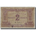 Banconote, Pirot:2-5, B, Agen, 2 Francs, 1914, Francia