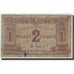 Banconote, Pirot:2-5, B, Agen, 2 Francs, 1914, Francia