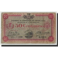 Geldschein, Frankreich, Vienne, 50 Centimes, 1916, S, Pirot:128-15