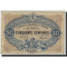 Banknote, Pirot:106-7, 50 Centimes, 1915, France, VF(20-25), Roanne