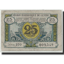 Biljet, Pirot:40-1, 25 Centimes, Undated, Frankrijk, B+, Région centre