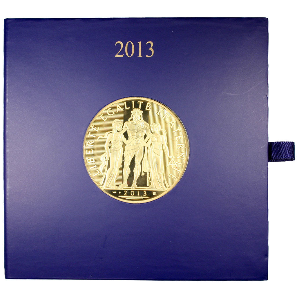 France, 1000 Euro, 2013, MS(65-70), Gold, 17.00
