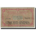 Banknote, Pirot:103-3, 50 Centimes, Undated, France, VG(8-10), Puy de Dôme