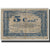 Banconote, Pirot:59-1630, B, Lille, 5 Centimes, 1917, Francia