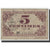 Banconote, Pirot:59-1630, B, Lille, 5 Centimes, 1917, Francia