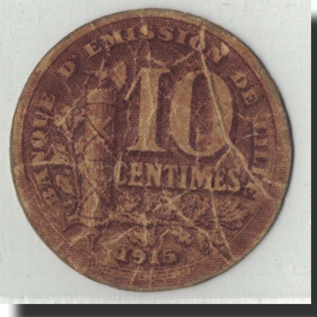 Banknote, Pirot:59-3059, 10 Centimes, 1915, France, VG(8-10), Lille
