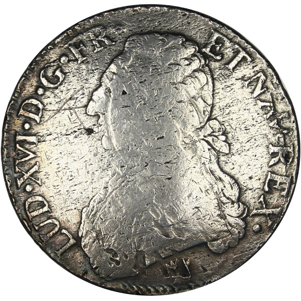 Monnaie, France, Louis XVI, Écu aux branches d'olivier, Ecu, 1777, Limoges, TB