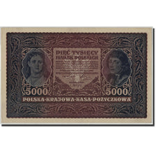 Poland, 5000 Marek, 1920, 1920-02-07, KM:31, AU(50-53)