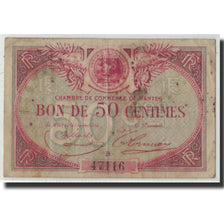 Biljet, Pirot:88-3, 50 Centimes, Undated, Frankrijk, B+, Nantes