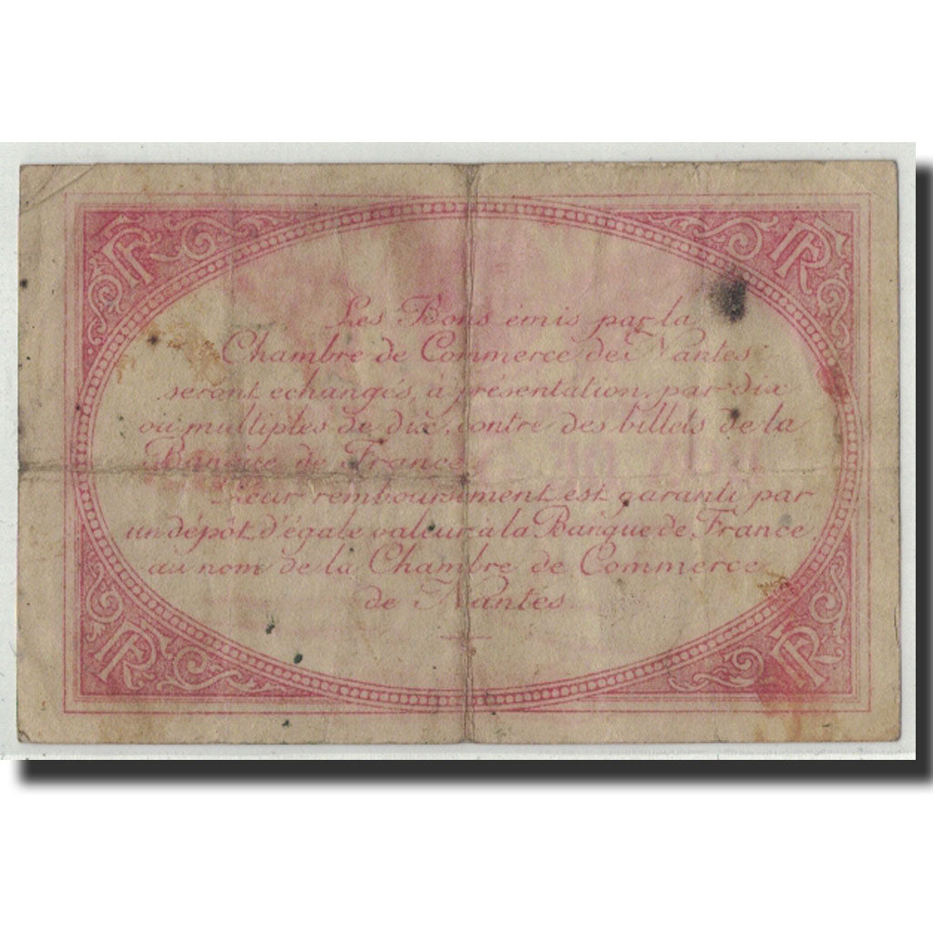 Biljet, Pirot:88-3, 50 Centimes, Undated, Frankrijk, B+, Nantes