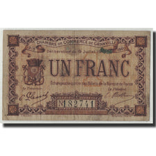France, Granville, 1 Franc, 1915, VF(20-25), Pirot:60-4