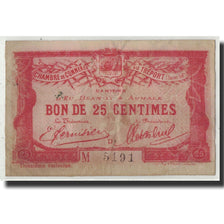 Billete, 25 Centimes, Pirot:71-48, 1920, Francia, BC, Le Tréport