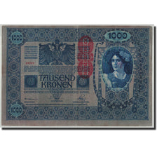 Banknote, Austria, 1000 Kronen, Undated (1919), 1902-01-02, KM:59, VF(20-25)