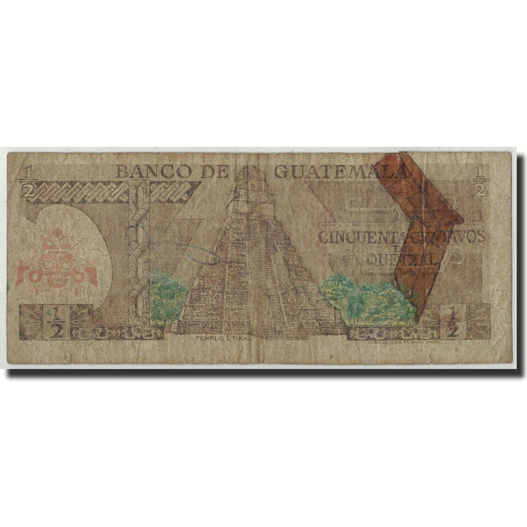 Guatemala, 1/2 Quetzal, 1981, 1981-01-07, KM:58c, G(4-6)