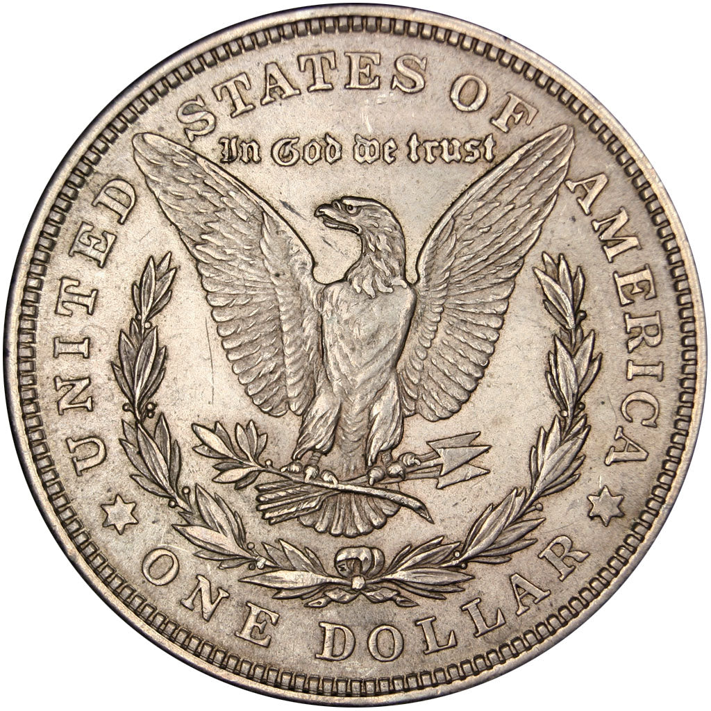 United States, 1 Dollar, 1921, Philadelphia, AU(55-58), Silver, 26.76