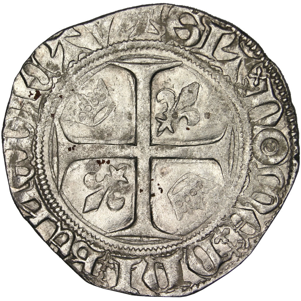 FRANCE, Blanc, Sainte Ménéhould, AU(55-58), Billon, Duplessy #377A, 3.27