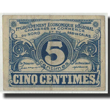 Francia, NORD-PAS DE CALAIS, 5 Centimes, MB, Pirot:94-1