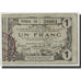 Banknote, Pirot:02-1309, 1 Franc, 1916, France, VF(20-25), Laon
