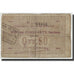 Banknote, Pirot:59.65, 50 Centimes, 1914, France, VG(8-10), Aniche