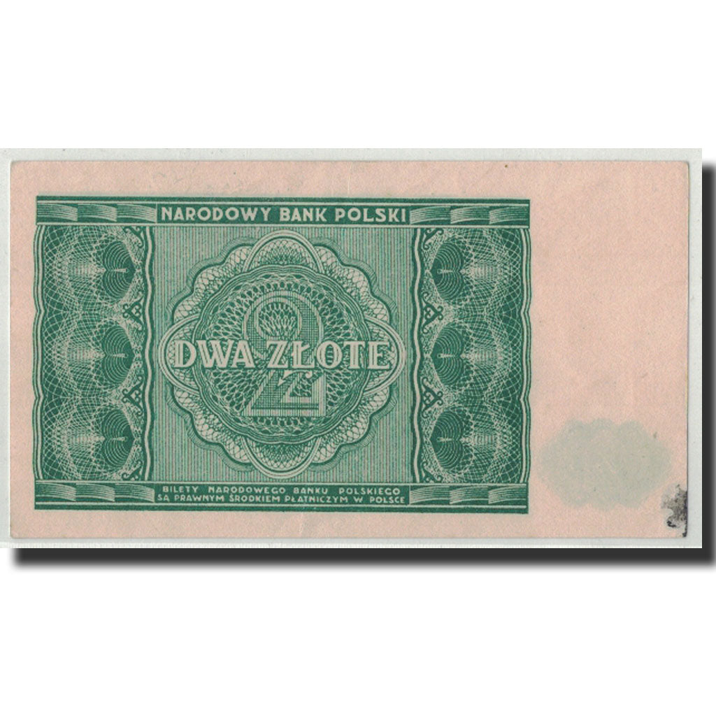 Poland, 2 Zlote, 1946, 1946-05-15, KM:124, UNC(63)