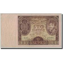 Polen, 100 Zlotych, 1934, KM:75a, 1934-11-09, S