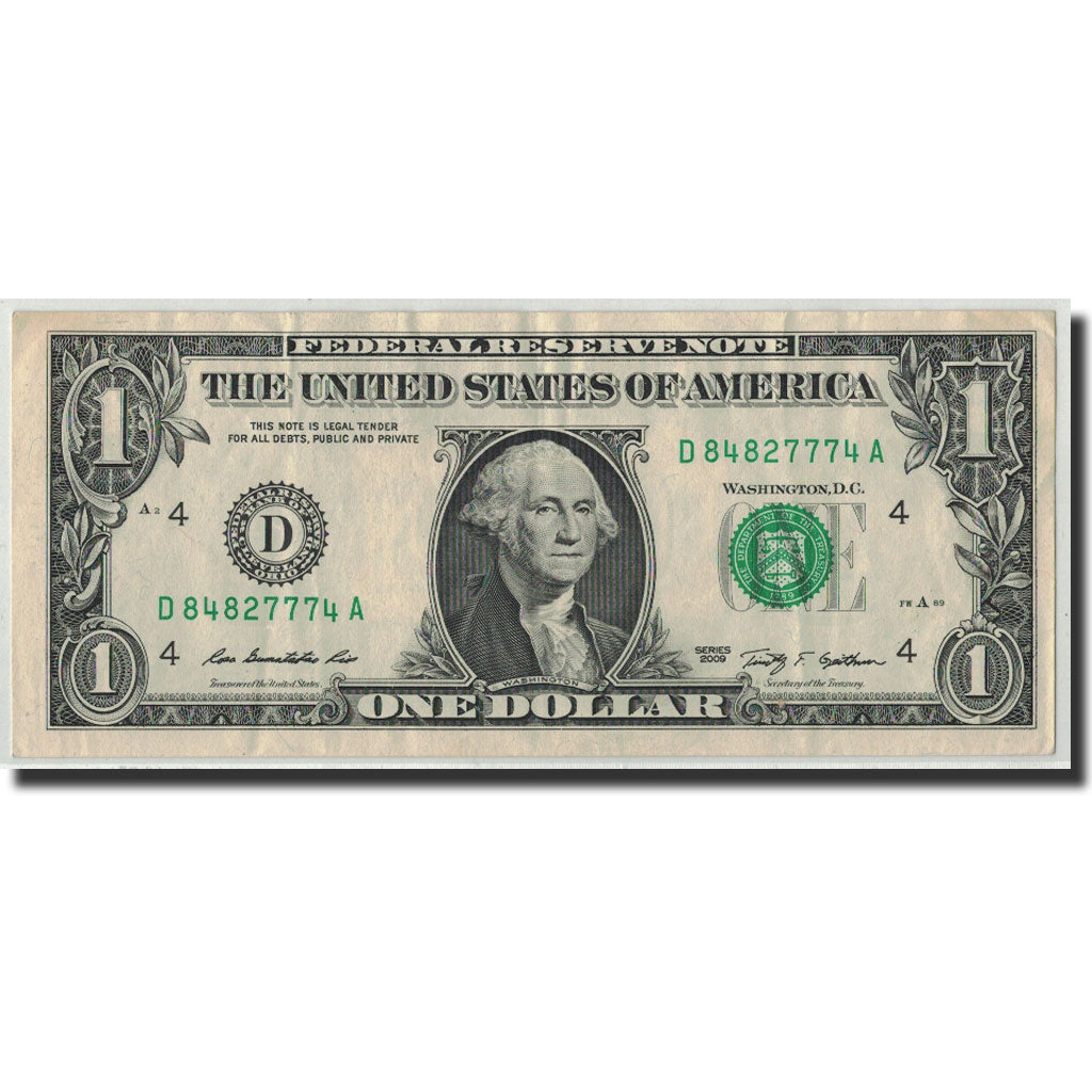 Geldschein, Vereinigte Staaten, One Dollar, 2009, SS