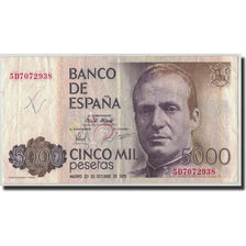 Banknote, Spain, 5000 Pesetas, 1979, 1979-10-23, KM:160, VF(30-35)