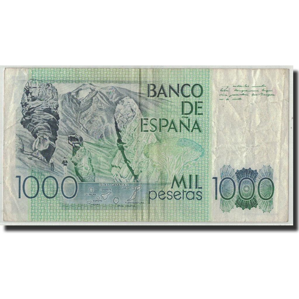 Banknote, Spain, 1000 Pesetas, 1979, 1979-10-23, KM:158, F(12-15)