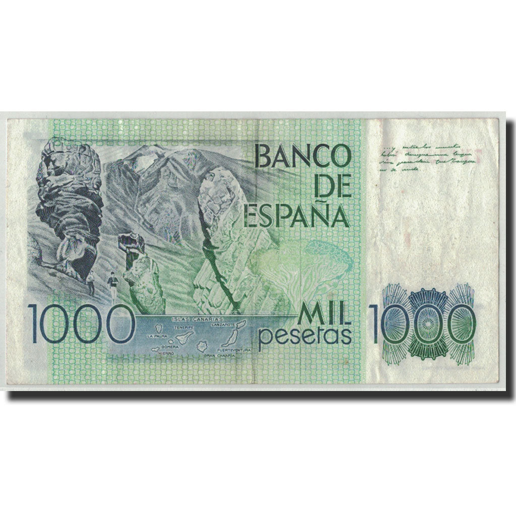 Banknote, Spain, 1000 Pesetas, 1979, 1979-10-23, KM:158, VF(20-25)