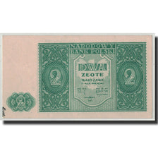 Billet, Pologne, 2 Zlote, 1946, 1946-05-15, KM:124, SPL