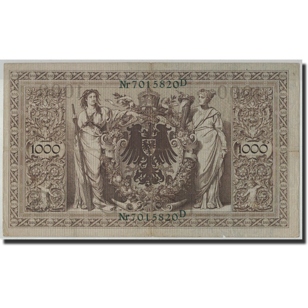 Banknote, Germany, 1000 Mark, 1910, 1910-04-21, KM:45b, VF(20-25)