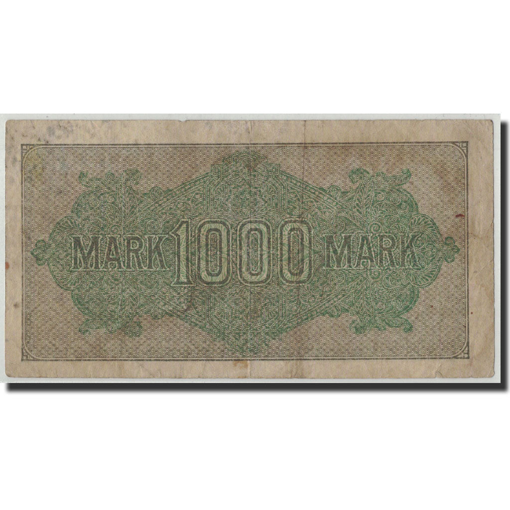 Banknote, Germany, 1000 Mark, 1922, 1922-09-15, KM:76d, F(12-15)