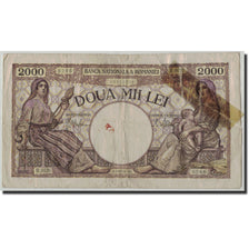 Romania, 2000 Lei, 1941, 1941-11-18, KM:53a, VG(8-10)