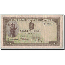 Billete, 500 Lei, 1941, Rumanía, KM:51a, 1941-07-22, BC