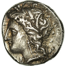 Coin, Lucania, Metapontion, Demeter, Didrachm, Metapontion, AU(55-58), Silver