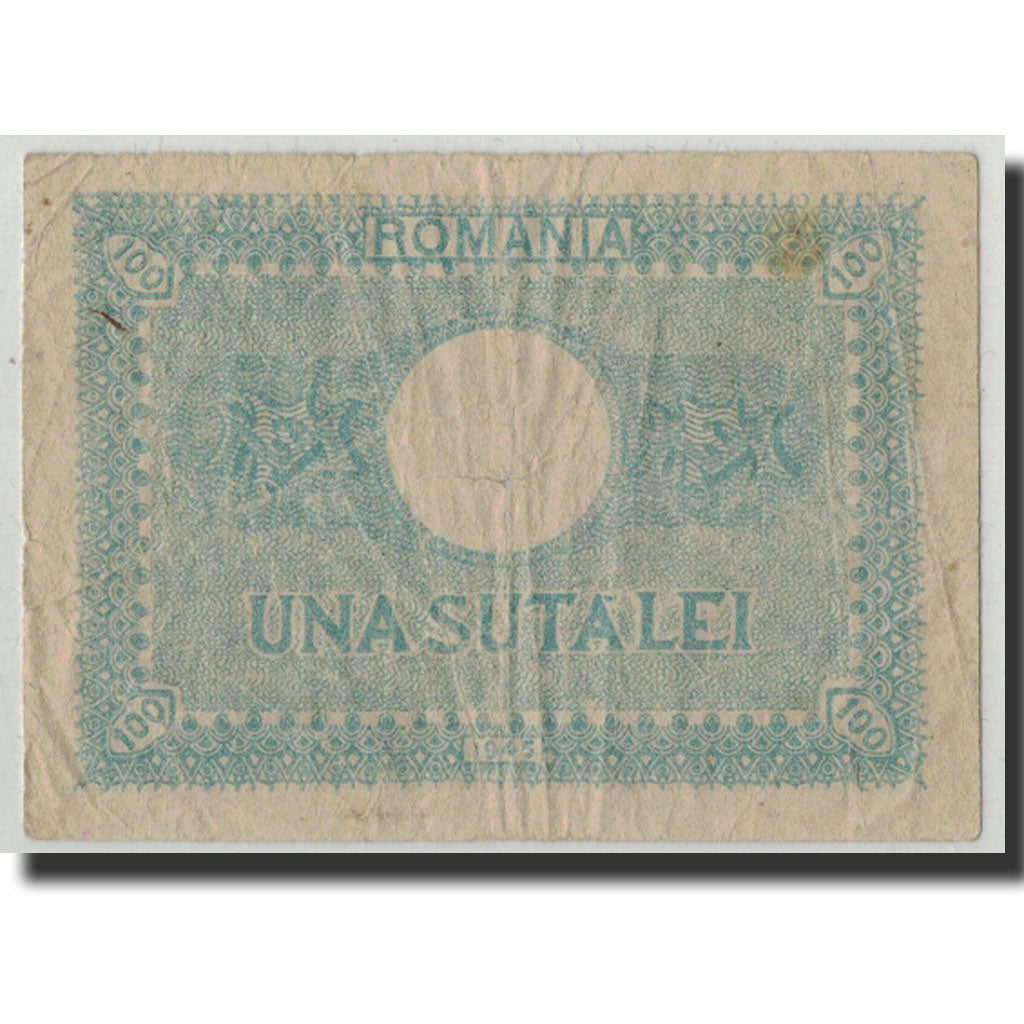 Banknote, Romania, 100 Lei, 1945, KM:78, VG(8-10)