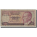 Banknote, Turkey, 100 Lira, L.1970, KM:194b, VG(8-10)