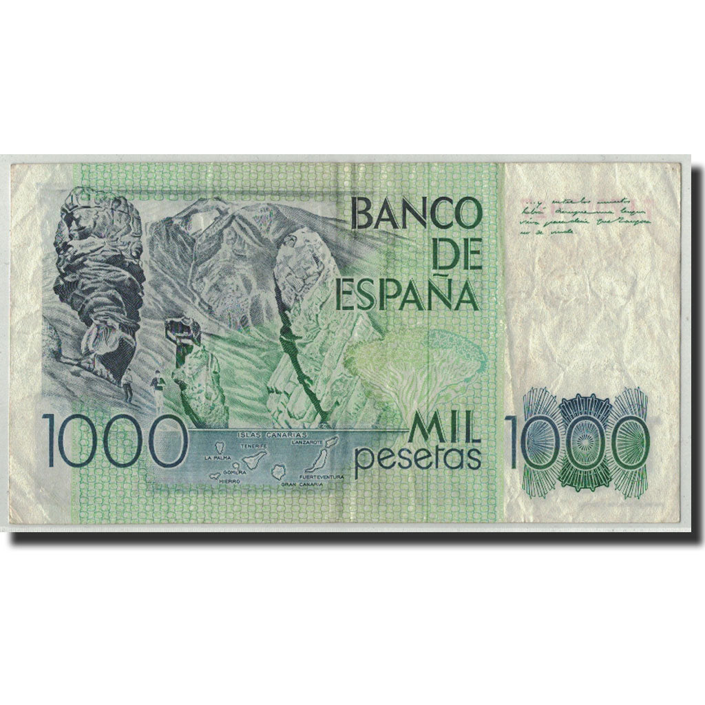 Banknote, Spain, 1000 Pesetas, 1979, 1979-10-23, KM:158, VF(30-35)