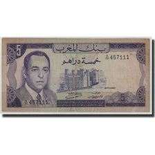 Morocco, 5 Dirhams, 1970, KM:56a, VF(20-25)