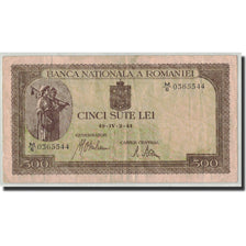 Banknote, Romania, 500 Lei, 1941, 1941-04-02, KM:51a, VF(30-35)
