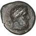 Sicily, Timol&eacute;on (344-336 Bf JC), Zeus, Hemidrachm, Syracuse, EF(40-45),.