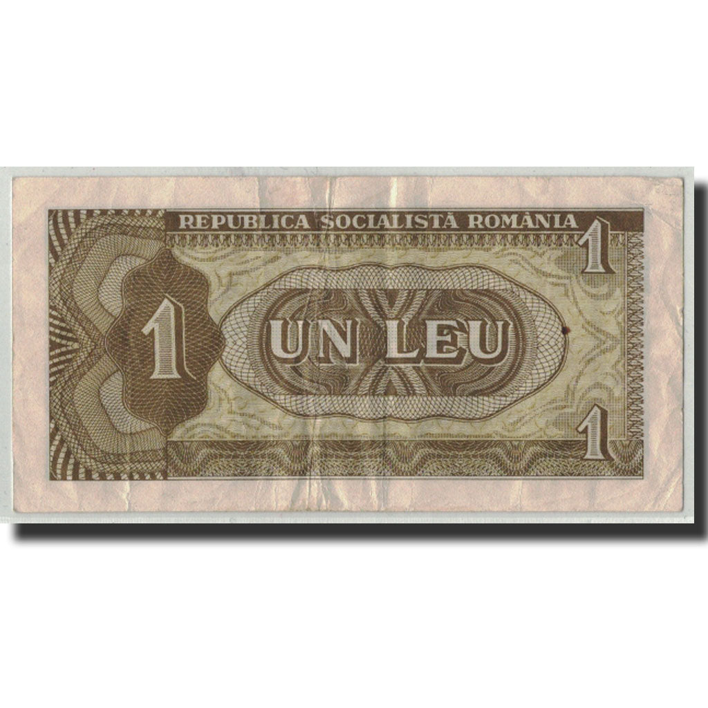 Geldschein, Rumänien, 1 Leu, 1966, KM:91a, S