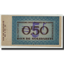 France,  Bon de solidarité de 50 Centimes, Undated (1940-44), UNC(63)
