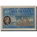 Banknote, 10 Francs, Undated (1941-44), France, EF(40-45), Comité National