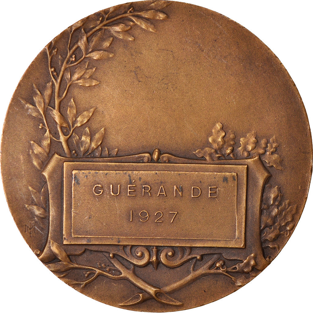 Francia, medalla, Aigle, Ville de Guérande, Loire Atlantique, 1927, Mattei