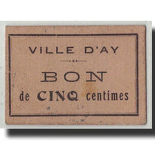 Banknote, Pirot:51-01, 5 Centimes, Undated, France, EF(40-45), Ay